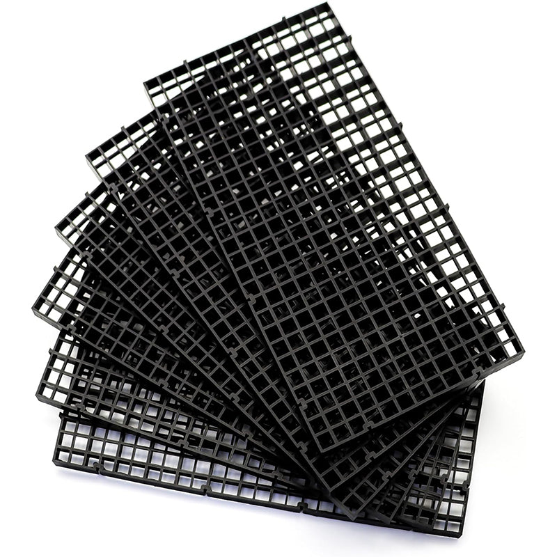 commercial fish box divider Bubble Magus Black Aquarium Divider Egg Crate