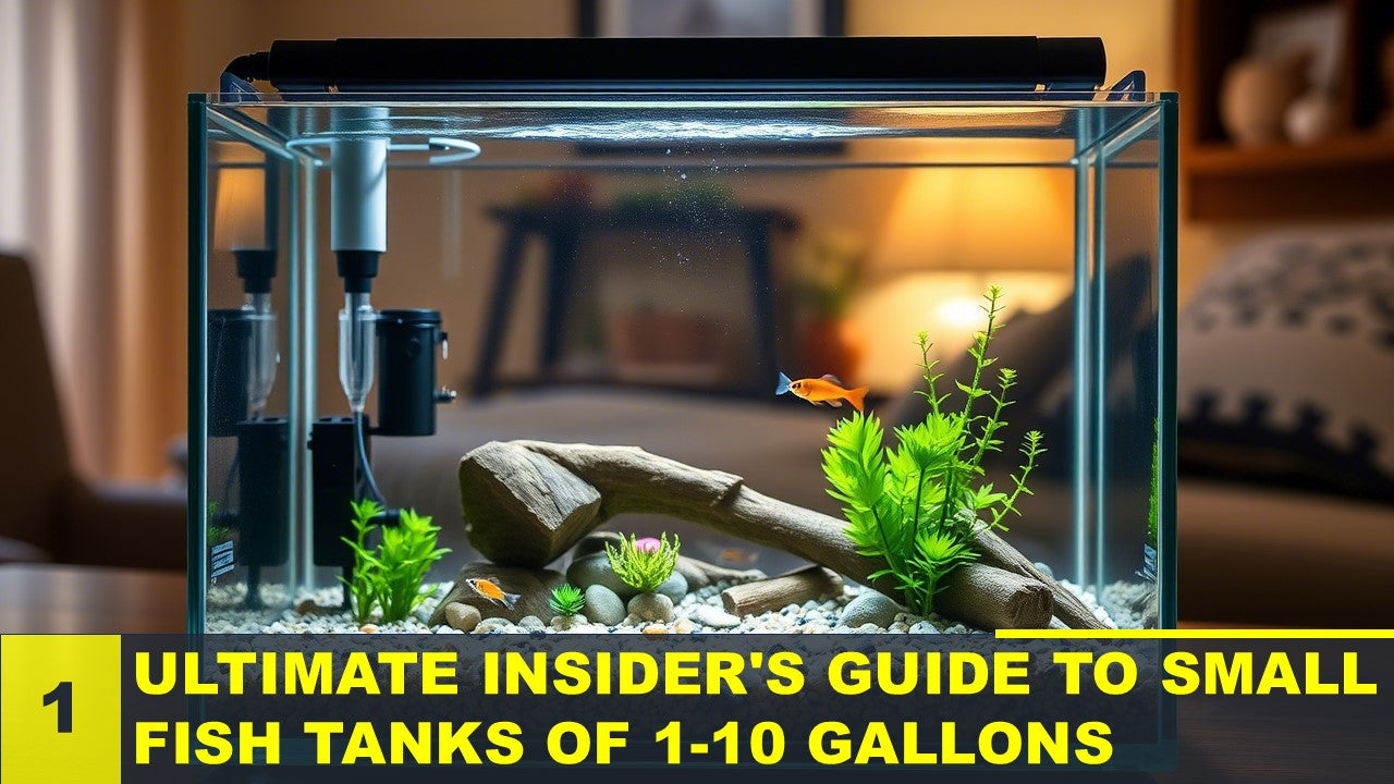 The Ultimate Insider's Guide to Small Fish Tanks: Mastering 1, 3, 6, 7 ...