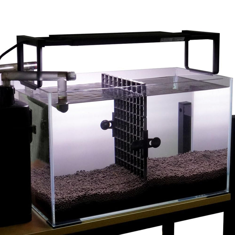 egg box for fish tank Bubble Magus Black Aquarium Divider Egg Crate