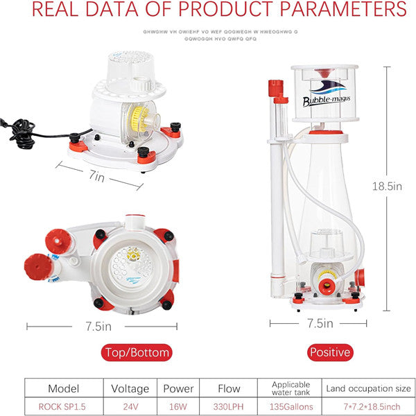 Bubble Magus Curve 5 Pro Protein Skimmer for Saltwater