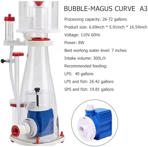 bubble magus curve 3 プロテインスキマー Bubble Magus Curve 3 Extreme Protein Skimmer – Advanced