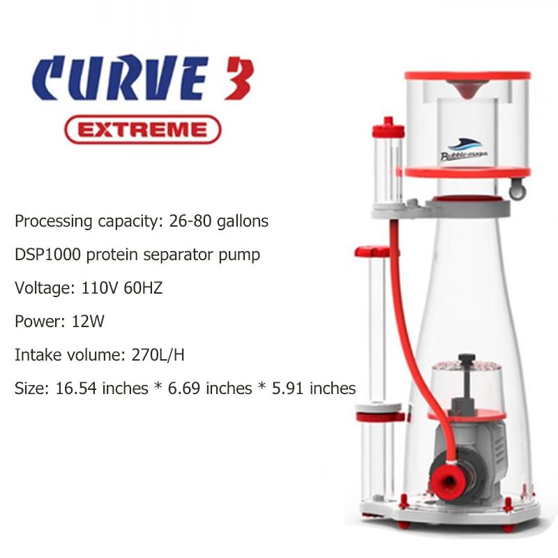 bubble magus curve 3 プロテインスキマー Bubble Magus Curve 3 Extreme Protein Skimmer – Premium Aquatics