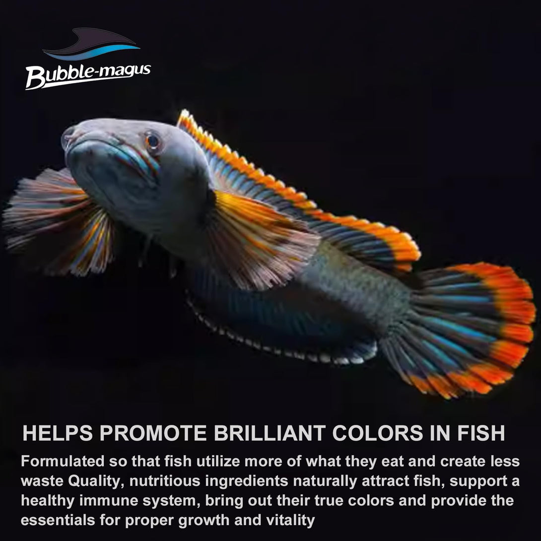 Monster Prawn Bubble Magus Monster Fish Food, 45% Wild Prawns and Salmon Meat, Float ...