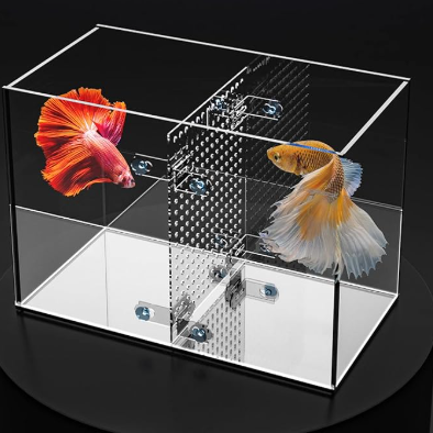 Bubble Magus Acrylic Aquarium Fish Tank Divider Kit with Suction Cups - Clear Adjustable Partition for All Tank Sizes, Prevents Aggression, Easy Bubble Magus Acrylic Aquarium Fish Tank Divider Kit with Suction Cups - Clear Adjustable Partition for All Tank Sizes, Prevents Aggression, Easy